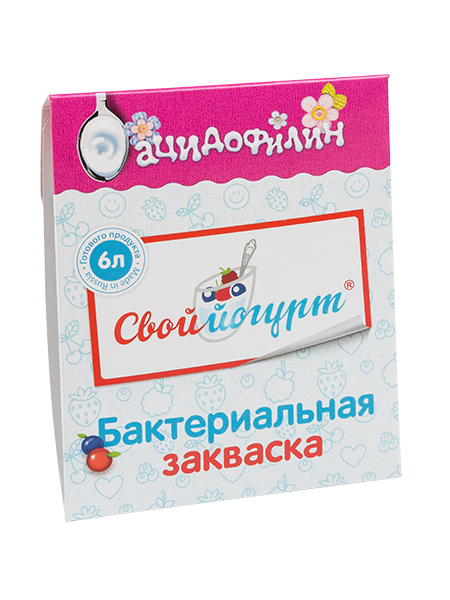 Закваска "Свой йогурт" Ацидофилин (2 пакетика)