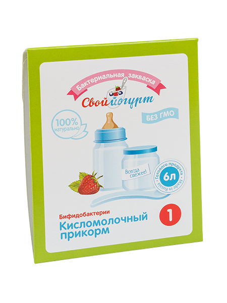Закваска для ребенка "Свой йогурт" Прикорм № 1 (2 пакетика)